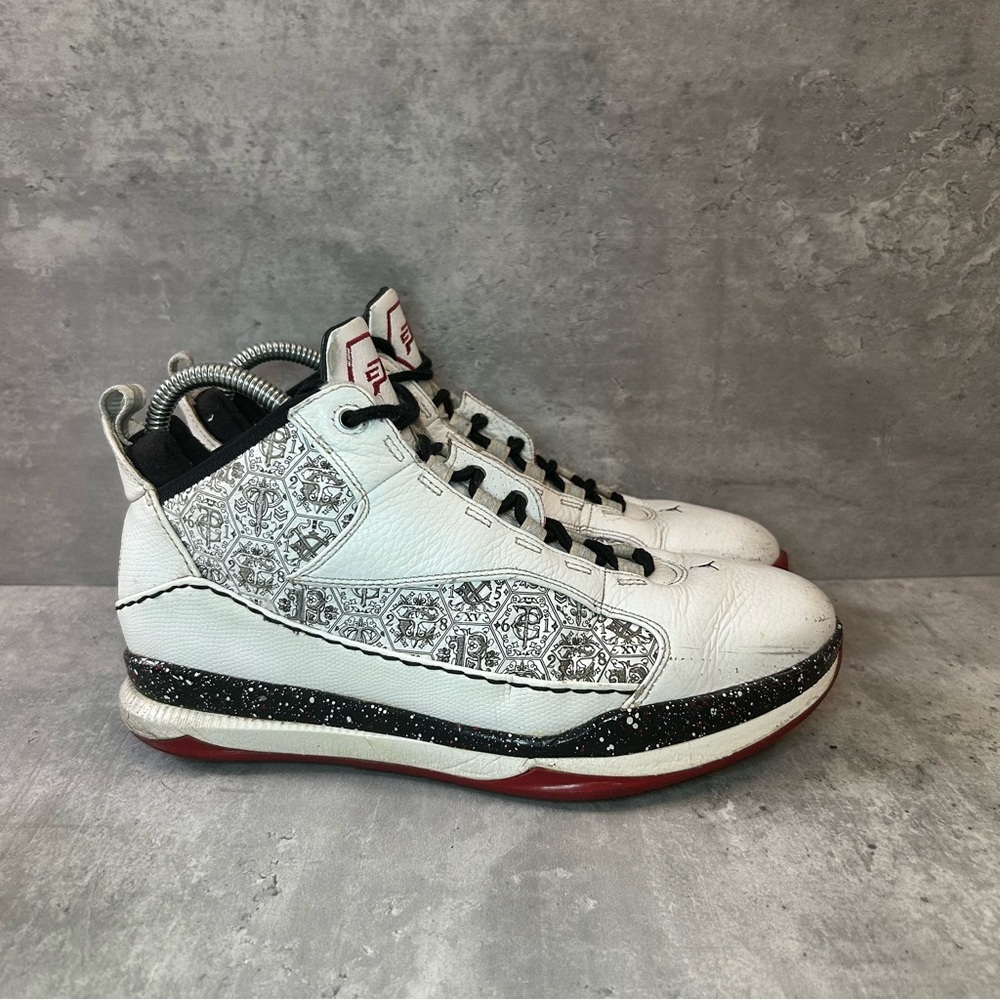 Nike Air Jordan CP3 III Basketball Shoes Mens sz 8 - black/white